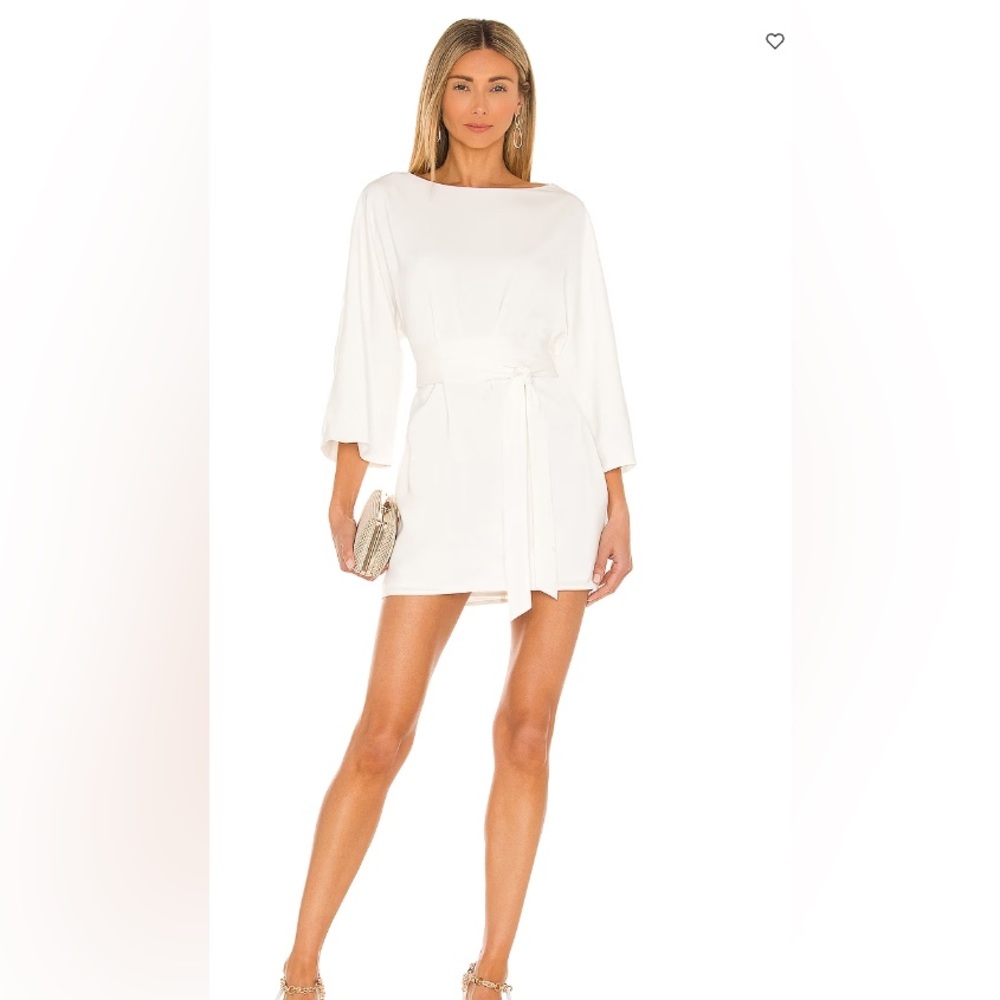 White dress NBD brand new with tags from revolve fun cute summer